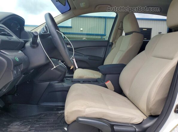 5J6RM4H4XGL050207 2016 HONDA CR-V White წინა სალონის ხედი