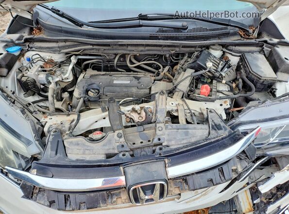 5J6RM4H50GL104476 2016 HONDA CR-V White Engine compartment view