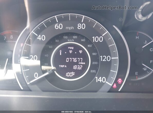 5J6RM4H51GL054817 2016 HONDA CR-V White Widok tylnych siedzeń