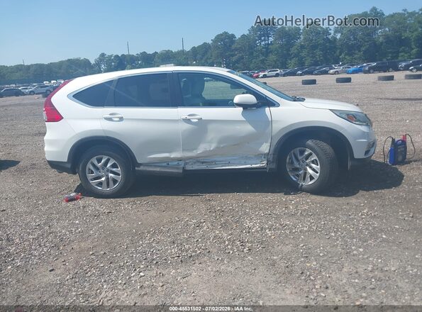 5J6RM4H51GL054817 2016 HONDA CR-V White Widok wnętrza z tyłu