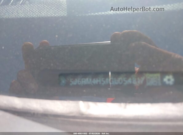 5J6RM4H51GL054817 2016 HONDA CR-V White 