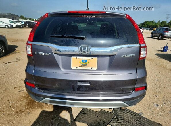 5J6RM4H51GL065526 2016 HONDA CR-V Серый Вид сзади