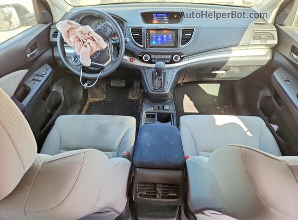 5J6RM4H51GL065526 2016 HONDA CR-V Серый Вид панели приборов