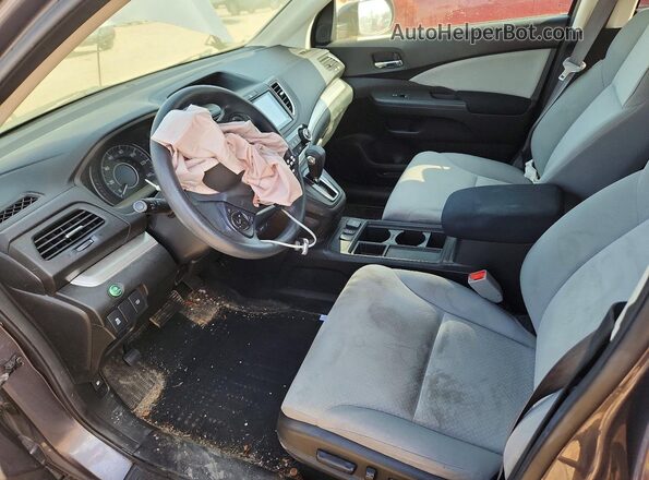 5J6RM4H51GL065526 2016 HONDA CR-V Серый Вид салона спереди