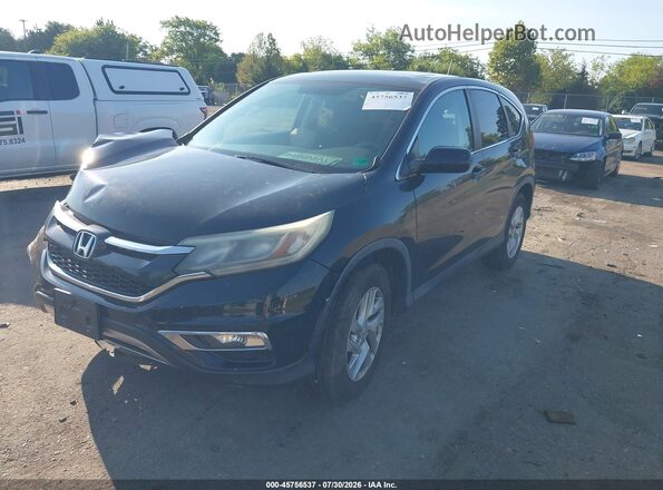 5J6RM4H51GL084495 2016 HONDA CR-V Black წინა მარცხენა ხედი სამი მეოთხედიდან