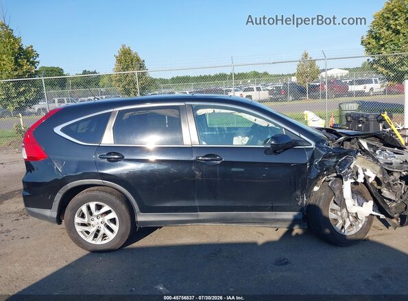 5J6RM4H51GL084495 2016 HONDA CR-V Black უკანა სალონის ხედი