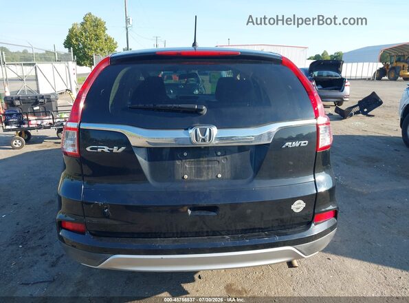 5J6RM4H51GL084495 2016 HONDA CR-V Black 
