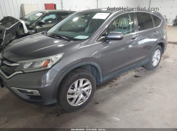 5J6RM4H52GL046774 2016 HONDA CR-V Gray წინა მარცხენა ხედი სამი მეოთხედიდან
