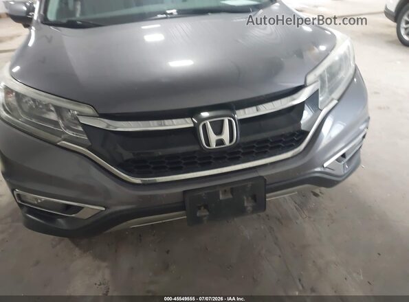 5J6RM4H52GL046774 2016 HONDA CR-V Gray ხელსაწყოთა პანელის ხედი