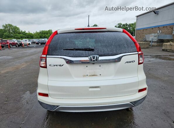 5J6RM4H52GL089625 2016 HONDA CR-V White Вид ззаду