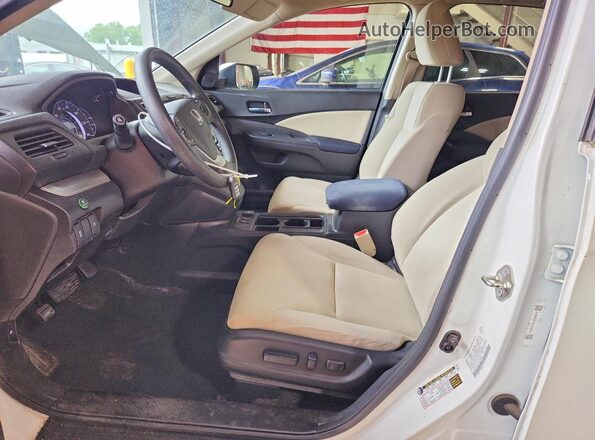 5J6RM4H52GL089625 2016 HONDA CR-V White Вид салону спереду