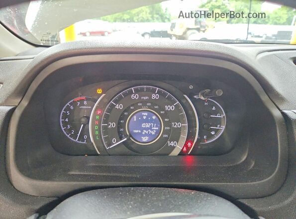 5J6RM4H52GL089625 2016 HONDA CR-V White Вид щитка приладів