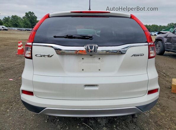 5J6RM4H52GL092640 2016 HONDA CR-V Белый Вид сзади
