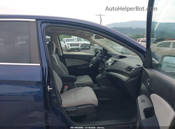5J6RM4H53GL083669 2016 HONDA CR-V Dark Blue Вид салона спереди