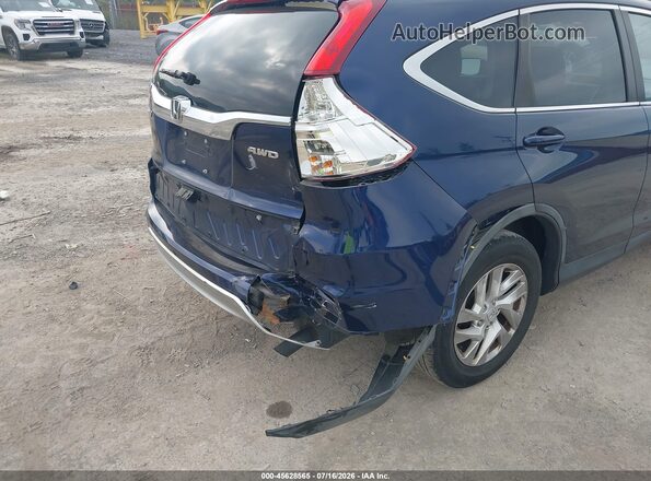 5J6RM4H53GL083669 2016 HONDA CR-V Dark Blue Вид спереди