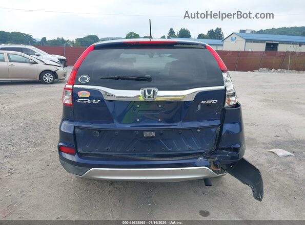 5J6RM4H53GL083669 2016 HONDA CR-V Dark Blue 