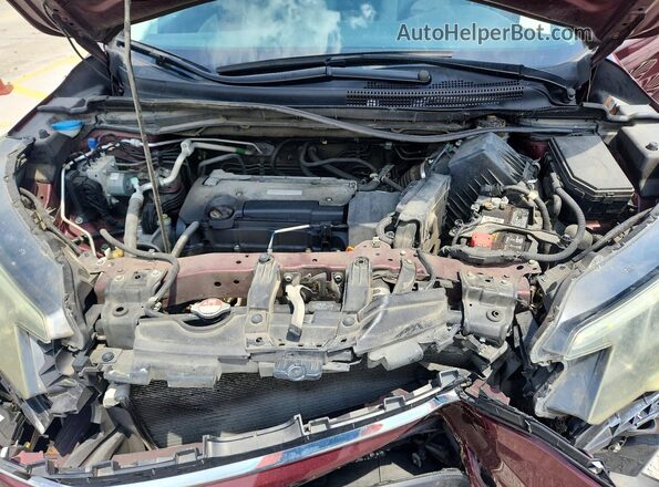 5J6RM4H53GL112670 2016 HONDA CR-V Purple Вид підкапотного простору
