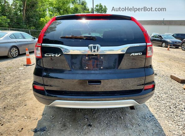 5J6RM4H53GL138573 2016 HONDA CR-V Black Rear view