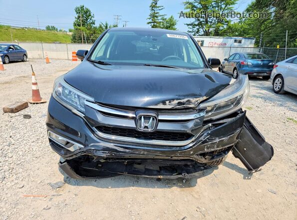 5J6RM4H53GL138573 2016 HONDA CR-V Black Front view