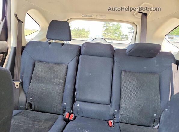 5J6RM4H53GL138573 2016 HONDA CR-V Black Rear seats view