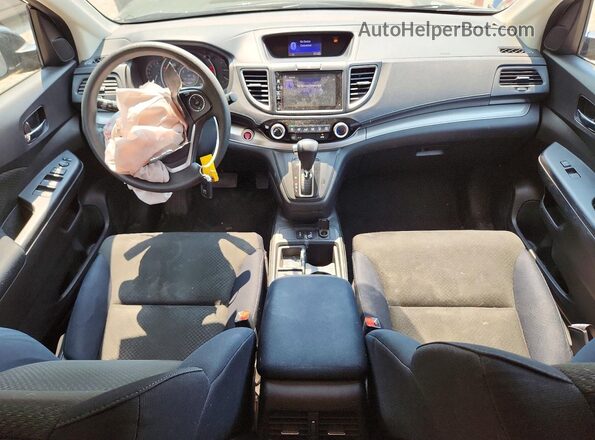 5J6RM4H53GL138573 2016 HONDA CR-V Black Dashboard view