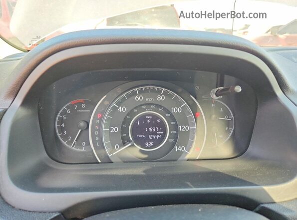 5J6RM4H55GL023196 2016 HONDA CR-V Серый Вид щитка приборов