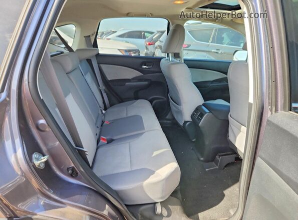 5J6RM4H55GL023196 2016 HONDA CR-V Серый Вид задних сидений