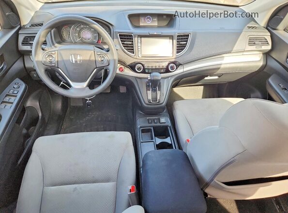 5J6RM4H55GL023196 2016 HONDA CR-V Серый Вид панели приборов