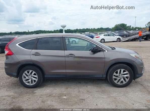 5J6RM4H55GL076075 2016 HONDA CR-V Серый Вид задней части салона