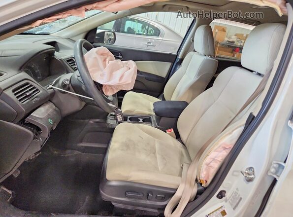 5J6RM4H55GL092471 2016 HONDA CR-V White Vista interior delantera