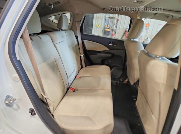 5J6RM4H55GL092471 2016 HONDA CR-V White Vista interior trasera