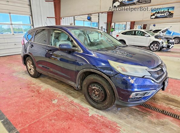 5J6RM4H56GL005502 2016 HONDA CR-V Blue Delantero derecho