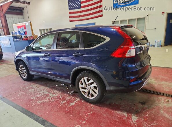 5J6RM4H56GL005502 2016 HONDA CR-V Blue Trasero izquierdo