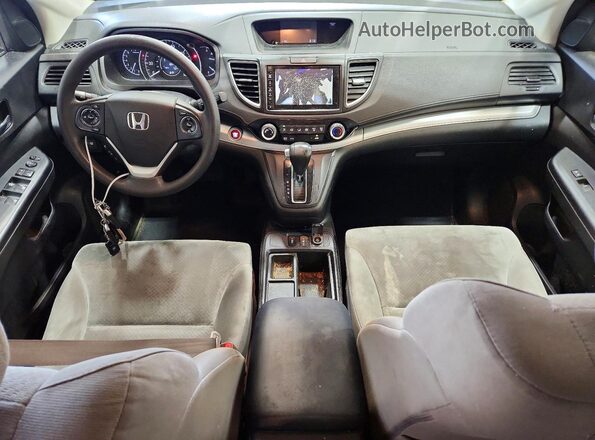 5J6RM4H56GL005502 2016 HONDA CR-V Blue Vista del salpicadero