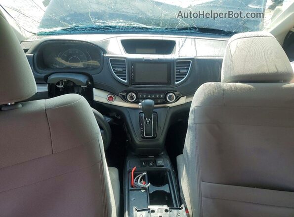 5J6RM4H56GL018251 2016 HONDA CR-V Charcoal Առջևի վահանակի տեսք