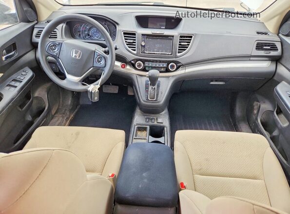 5J6RM4H57GL042994 2016 HONDA CR-V White Առջևի վահանակի տեսք