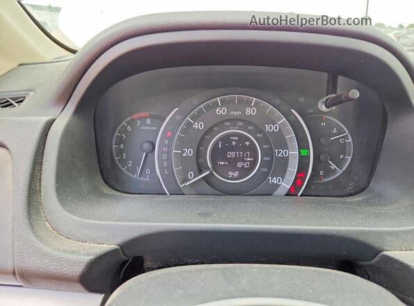 5J6RM4H57GL042994 2016 HONDA CR-V White Սարքավորումների վահանակի տեսք
