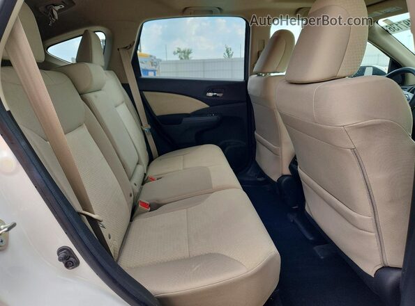 5J6RM4H57GL042994 2016 HONDA CR-V White Հետևի նստատեղերի տեսք
