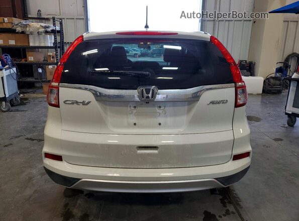 5J6RM4H58GL104516 2016 HONDA CR-V White Widok z tyłu