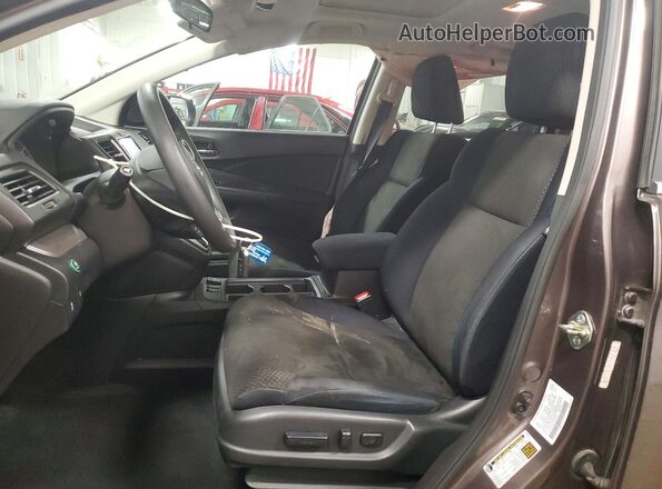 5J6RM4H59GL072174 2016 HONDA CR-V Gray Front interior view