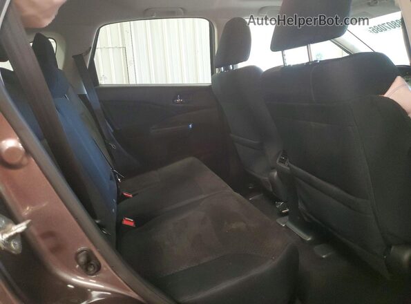 5J6RM4H59GL072174 2016 HONDA CR-V Gray Rear interior view