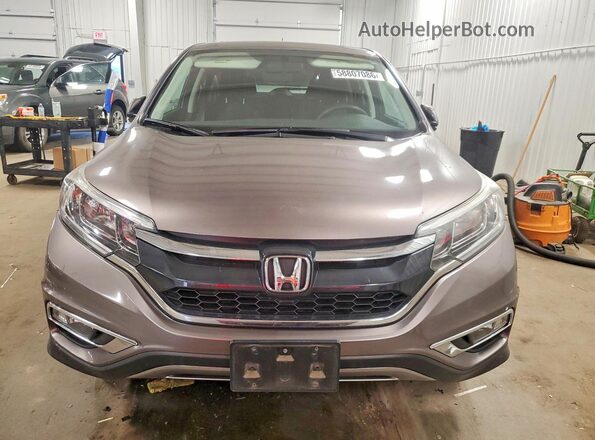 5J6RM4H59GL072174 2016 HONDA CR-V Gray Front view