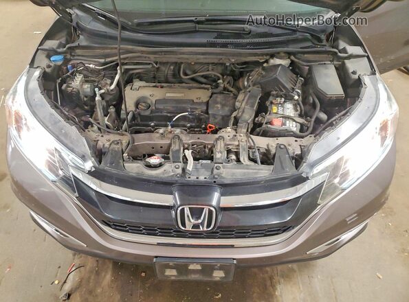5J6RM4H59GL072174 2016 HONDA CR-V Gray Engine compartment view