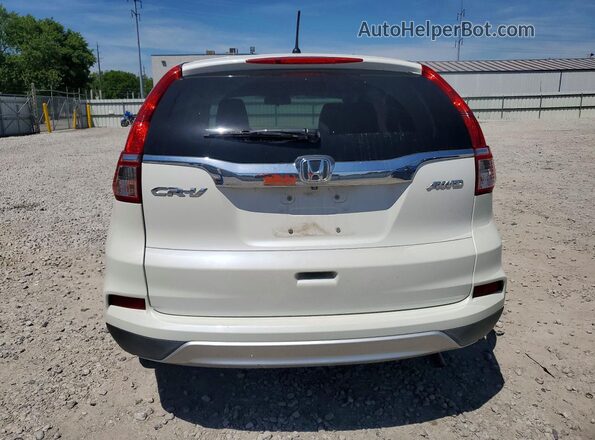 5J6RM4H59GL100765 2016 HONDA CR-V White Rear view