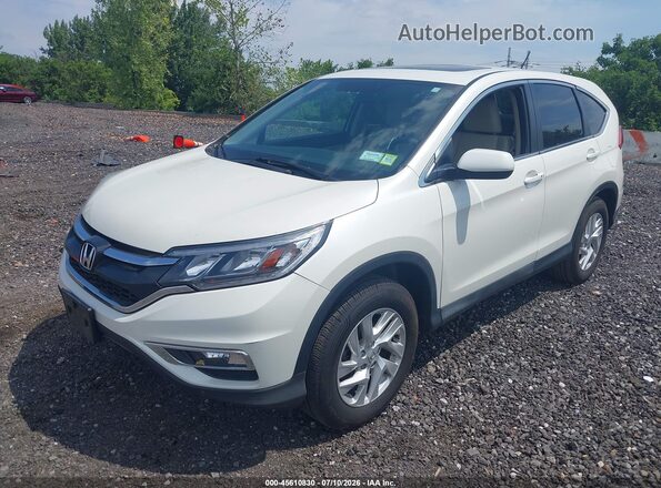 5J6RM4H59GL139355 2016 HONDA CR-V White წინა მარცხენა ხედი სამი მეოთხედიდან