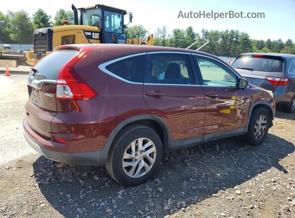 5J6RM4H5XGL100449 2016 HONDA CR-V Бордовый Задняя правая четверть
