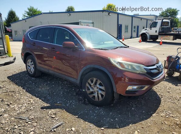 5J6RM4H5XGL100449 2016 HONDA CR-V Бордовый Передняя правая четверть