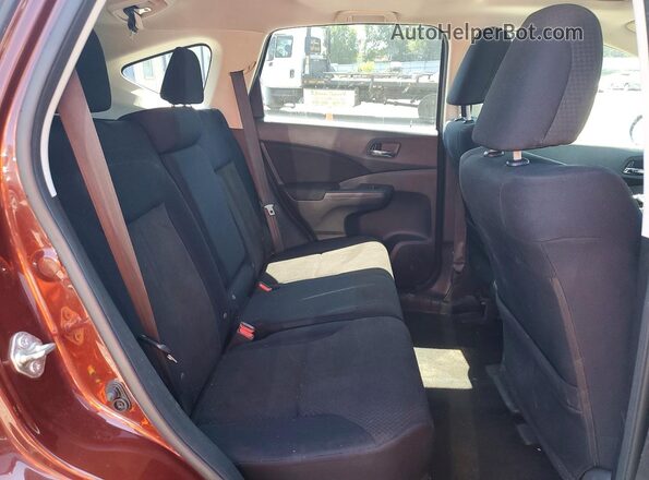 5J6RM4H5XGL100449 2016 HONDA CR-V Бордовый Вид задних сидений