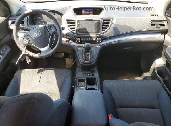 5J6RM4H5XGL100449 2016 HONDA CR-V Бордовый Вид панели приборов