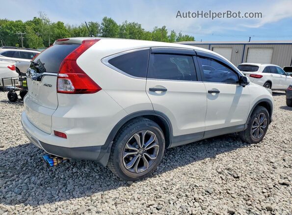 5J6RM4H5XGL100757 2016 HONDA CR-V White Tył prawy